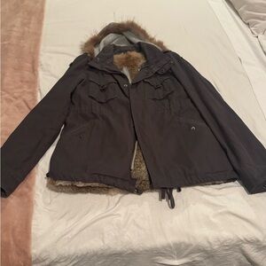 Larok luxe Fur-Lined Jacket